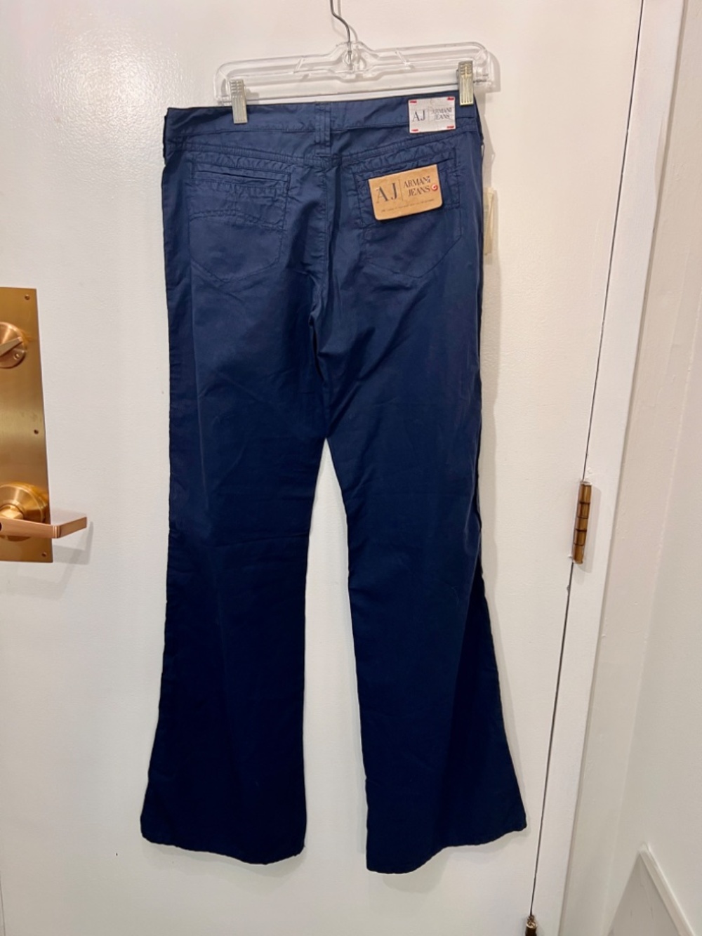 NWT Vintage Armani Jeans women's high rise bootcut trousers Size 28 - Picture 9 of 16
